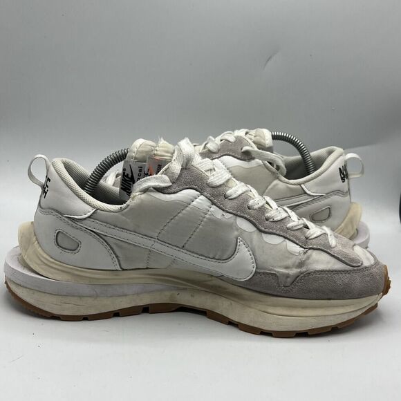 Sacai x Nike Vapor Waffle Sail Gum Mens Size 9.5 DD1875 100 Running Sneakers - Picture 8 of 13